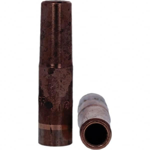 Tuffaloy - Spot Welder Tips For Use With: 4RW Electrode Holder Type: Refactory Straight Tip C Nose (Flat) - Exact Tooling