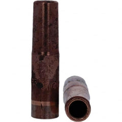 Tuffaloy - Spot Welder Tips For Use With: 4RW Electrode Holder Type: Refactory Straight Tip C Nose (Flat) - Exact Tooling