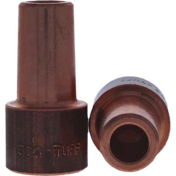 Tuffaloy - Spot Welder Tips For Use With: 5RW Electrode Holder Type: Backup Electrode Round Face - Exact Tooling