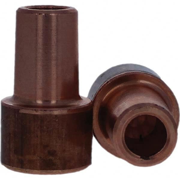 Tuffaloy - Spot Welder Tips For Use With: 5RW Electrode Holder Type: Backup Electrode Round Face - Exact Tooling