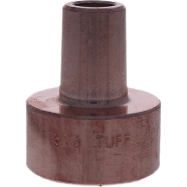 Tuffaloy - Spot Welder Tips For Use With: 5RW Electrode Holder Type: Backup Electrode Round Face - Exact Tooling