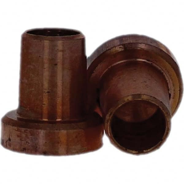 Tuffaloy - Spot Welder Tips For Use With: 5RW Cap Taper Electrode Holder Type: Paddle Tip C Nose (Flat) - Exact Tooling