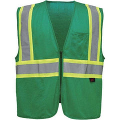 GSS Safety - Size S/M Green Mesh General Purpose High Visibility Vest - Exact Tooling