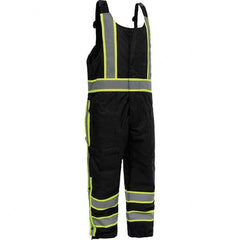 GSS Safety - Size 2X/3XL Black Waterproof & Cold Weather Bib Overall - Exact Tooling
