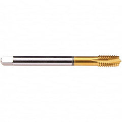 Emuge - 5/8-11 UNC 2BX 4 Flute TiN Finish PM Cobalt Spiral Point Tap - Exact Tooling