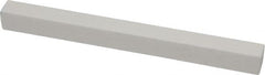 Norton - 150 Grit Aluminum Oxide Square Dressing Stick - 6 x 1/2 x 1/2, Very Fine Grade, Vitrified Bond - Exact Tooling