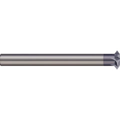 Micro 100 - Single Profile Thread Mills; Maximum Threads Per Inch: 32 ; Minimum Threads Per Inch: 12 ; Thread Type: Internal/External ; Minimum Nominal Diameter (Inch): 1/2 ; Cutting Diameter (Inch): 3/8 ; Shank Diameter (Inch): 1/4 - Exact Tooling