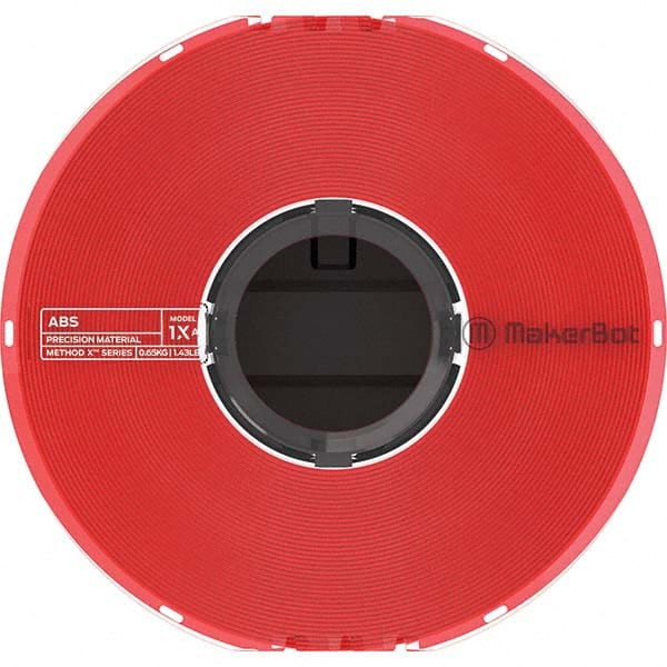 MakerBot - 3D Printer Consumables Material: ABS Color: Red - Exact Tooling