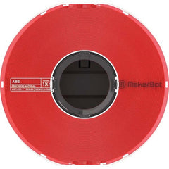 MakerBot - 3D Printer Consumables Material: ABS Color: Red - Exact Tooling