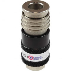 Coilhose Pneumatics - Pneumatic Hose Fittings & Couplings Type: Safety Coupler Thread Size: 0.375 - Exact Tooling