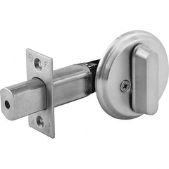 Stanley - Deadbolts Type: Thumb Turn, Inside Only Door Thickness Range: 1-3/8 - 1-3/4 - Exact Tooling
