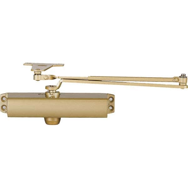 Stanley - Manual Dampers Type: Commercial Grade 1 Door Closer Closer Body Length: 10.0 (Decimal Inch) - Exact Tooling