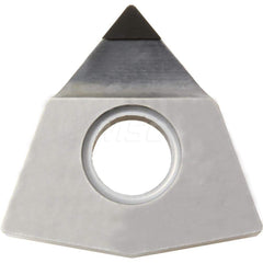 Kyocera WNMM 432MSE KPD010 Grade PCD, 0 Degree, Trigon, Negative Rake Angle, Neutral Turning Insert for Continuous and Finishing-Medium in (N) Non-Ferrous Metals, (S) Titanium Alloy