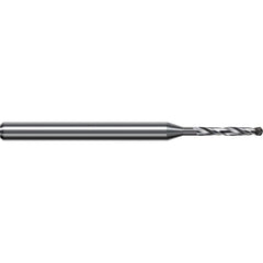 Harvey Tool - 3/32", 130° Point, Brazed Solid Carbide Micro Drill Bit - Exact Tooling