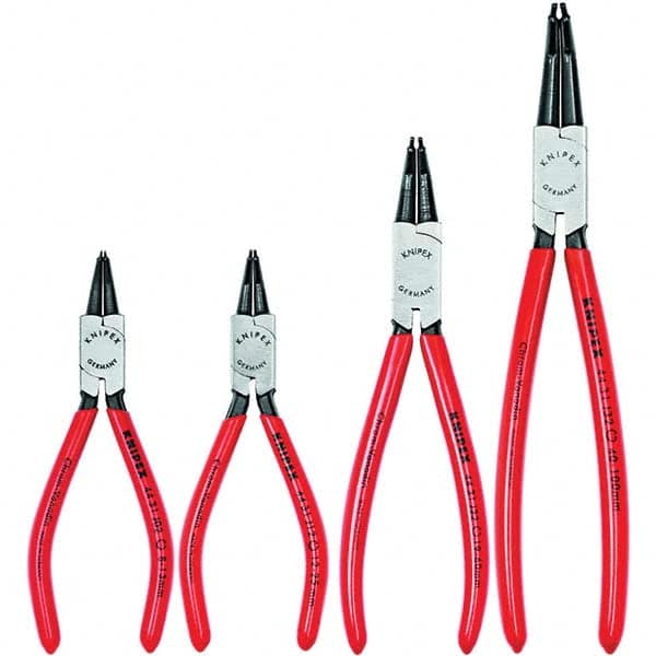 Knipex - Plier Sets Set Type: Retaining Ring Pliers Number of Pieces: 4 - Exact Tooling
