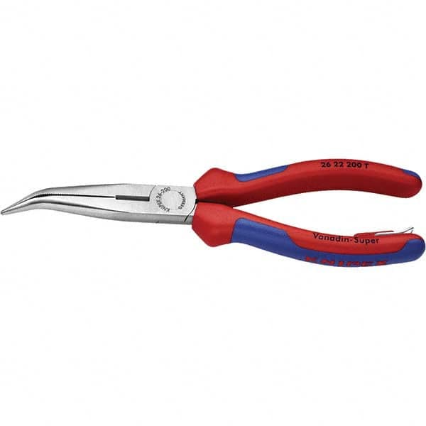 Knipex - Bent Nose Pliers Type: Bent Nose Overall Length (Inch): 8 - Exact Tooling