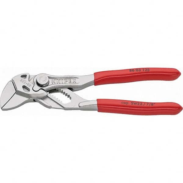 Knipex - Tongue & Groove Pliers Type: Pipe Wrench Pliers Overall Length Range: Less than 6" - Exact Tooling