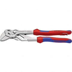 Knipex - Tongue & Groove Pliers Type: Pipe Wrench Pliers Overall Length Range: 9" - 11.9" - Exact Tooling