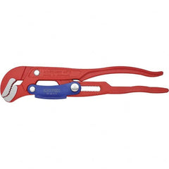 Knipex - Pipe Wrenches Type: Adjustable Maximum Pipe Capacity (Inch): 1-5/8 - Exact Tooling