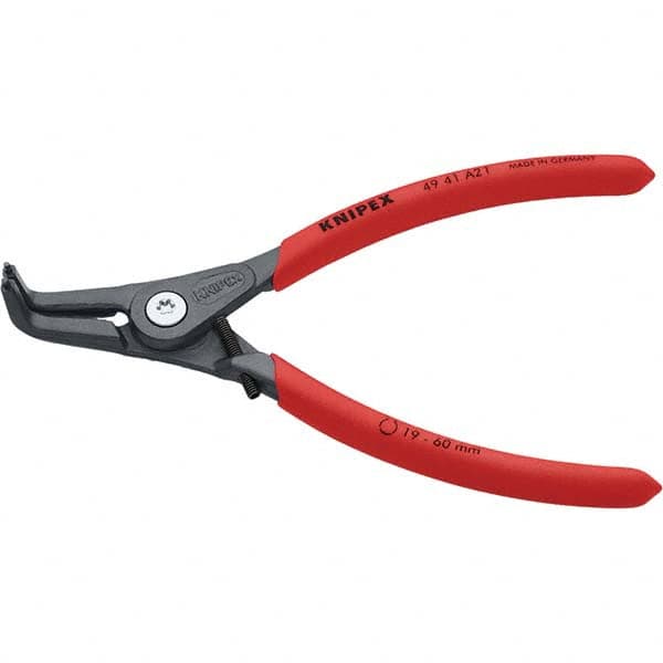 Knipex - Retaining Ring Pliers Type: External Ring Size: 3/4" - 2-3/64" - Exact Tooling