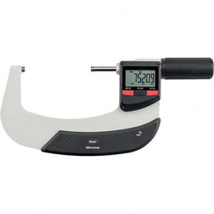 Mahr - Electronic Outside Micrometers Type: Standard Minimum Measurement (Decimal Inch): 3.0000 - Exact Tooling