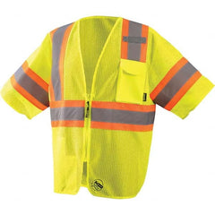 OccuNomix - Size S Hi-Vis Yellow Mesh General Purpose High Visibility Vest - Exact Tooling