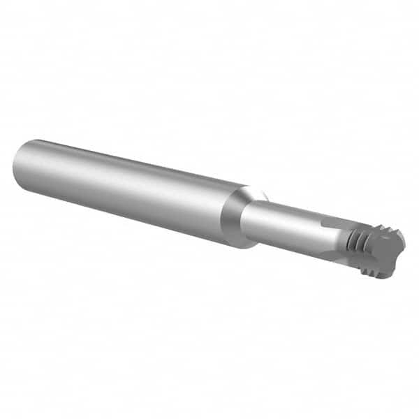 Allied Machine and Engineering - M4x0.70 Internal/External 3-Flute Solid Carbide Helical Flute Thread Mill - Exact Tooling