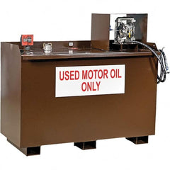 JohnDow - Oil Drain Containers Type: Pedestal Style Oil Drain Container Size: 245 Gal - Exact Tooling