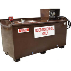 JohnDow - Oil Drain Containers Type: Pedestal Style Oil Drain Container Size: 500 Gal - Exact Tooling