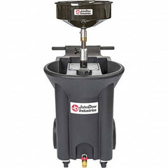 JohnDow - Oil Drain Containers Type: Oil Drain w/Casters Container Size: 22 Gal - Exact Tooling