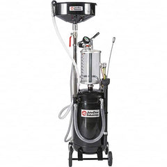 JohnDow - Oil Drain Containers Type: Pressurized Evacuation Drain w/Casters Container Size: 20 Gal. - Exact Tooling