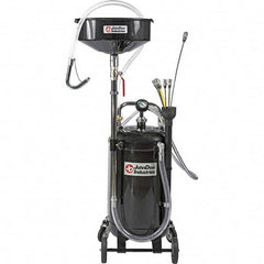 JohnDow - Oil Drain Containers Type: Pressurized Evacuation Drain w/Casters Container Size: 20 Gal. - Exact Tooling