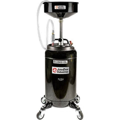 JohnDow - Oil Drain Containers Type: Pressurized Evacuation Drain w/Casters Container Size: 25 Gal - Exact Tooling