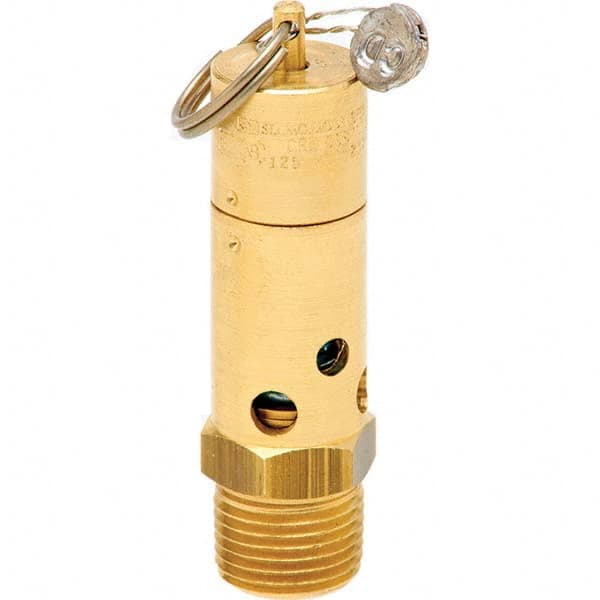 Control Devices - 1/2" Inlet, ASME Safety Valve - Exact Tooling