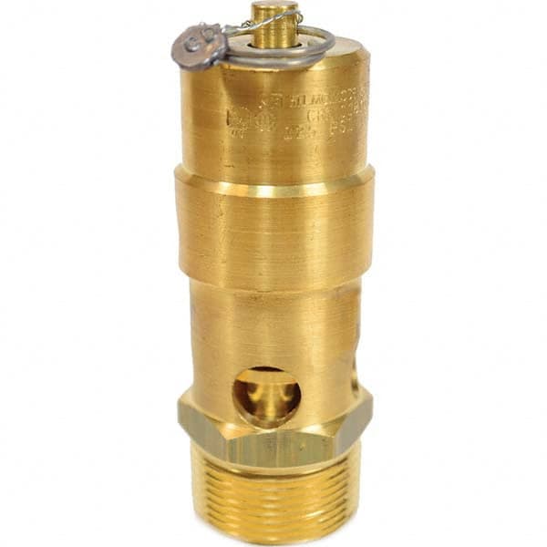 Control Devices - 1-1/4" Inlet, ASME Safety Valve - Exact Tooling