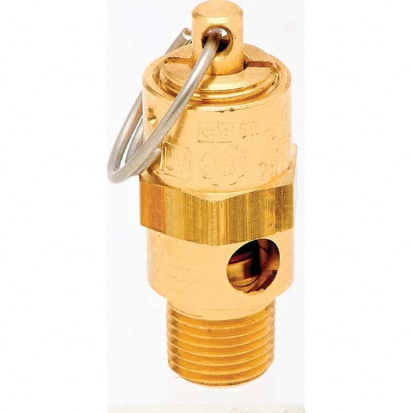 Control Devices - 1/8" Inlet, ASME Safety Valve - Exact Tooling