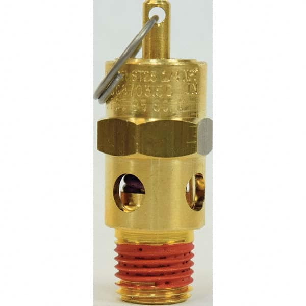 Control Devices - 1/4" Inlet, ASME Safety Valve - Exact Tooling