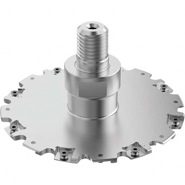 Seco - Combimaster Connection, 5mm Cutting Width, 45.1mm Depth of Cut, 125mm Cutter Diam, 16 Tooth Indexable Slotting Cutter - Exact Tooling