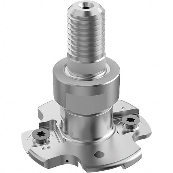 Seco - Combimaster Connection, 4mm Cutting Width, 11.6mm Depth of Cut, 40mm Cutter Diam, 4 Tooth Indexable Slotting Cutter - Exact Tooling