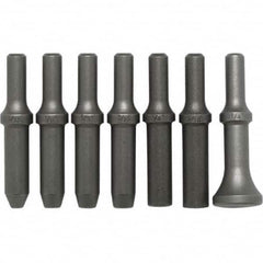 Chicago Pneumatic - 1,600 BPM, 2.68" Long Stroke, Air Riveting Hammer - Exact Tooling