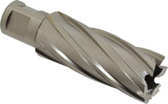 Hougen - 0.9843" Cutter Diam x 50mm Deep High Speed Steel Annular Cutter - Exact Tooling