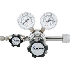Harris Products - Welding Regulators   Gas Type: Hydrogen/Methane    CGA Inlet Connection: 350 - Exact Tooling
