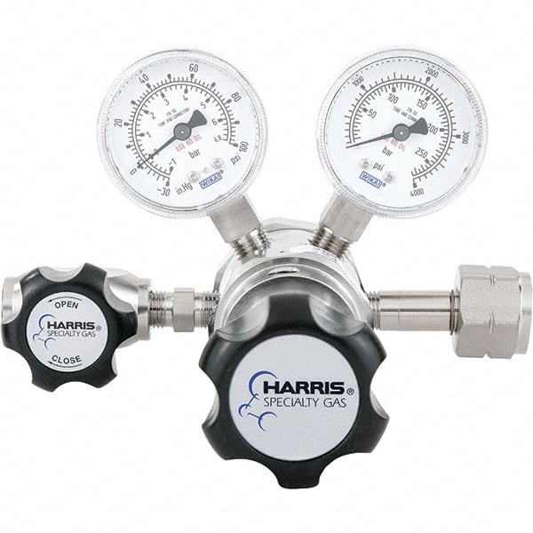 Harris Products - Welding Regulators   Gas Type: Hydrogen/Methane    CGA Inlet Connection: 350 - Exact Tooling