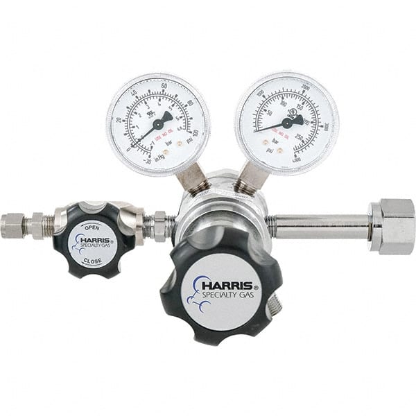 Harris Products - Welding Regulators   Gas Type: Carbon Dioxide    CGA Inlet Connection: 320 - Exact Tooling