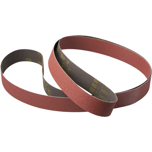 ‎3M Cubitron II Cloth Belt 966F 20+ ZF-weight 18″ × 179-1/2″ Sine-lok Single-flex Bulk - Exact Tooling