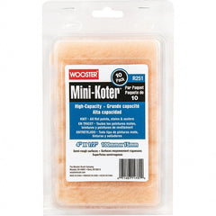Wooster Brush - Paint Roller Covers   Type: Mini Roller    Nap Size (Inch): 1/2 - Exact Tooling