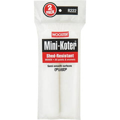 Wooster Brush - Paint Roller Covers   Type: Mini Roller    Nap Size (Inch): 3/8 - Exact Tooling