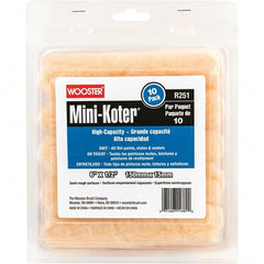Wooster Brush - Paint Roller Covers   Type: Mini Roller    Nap Size (Inch): 1/2 - Exact Tooling