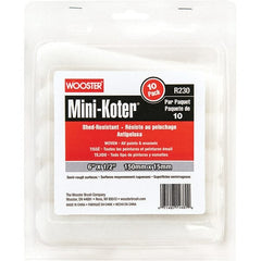 Wooster Brush - Paint Roller Covers   Type: Mini Roller    Nap Size (Inch): 1/2 - Exact Tooling