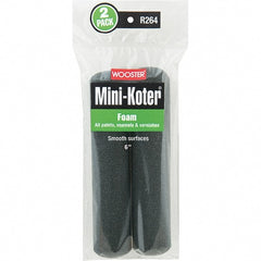 Wooster Brush - Paint Roller Covers   Type: Mini Roller    Nap Size (Inch): 0 - Exact Tooling